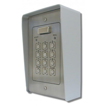 Videx 800NS surface  2 code 2 relay stainless steel code lock keypad - DISCONTINUED